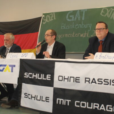 Frank Wermuth, Philipp Eysel, Heiko Breithaupt (von links)